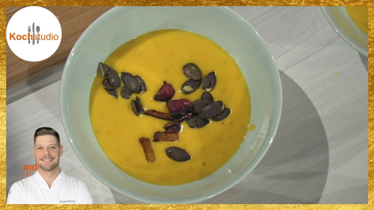 Robin Pietsch - Kürbissalat mit Schafskäse & Kürbissuppe