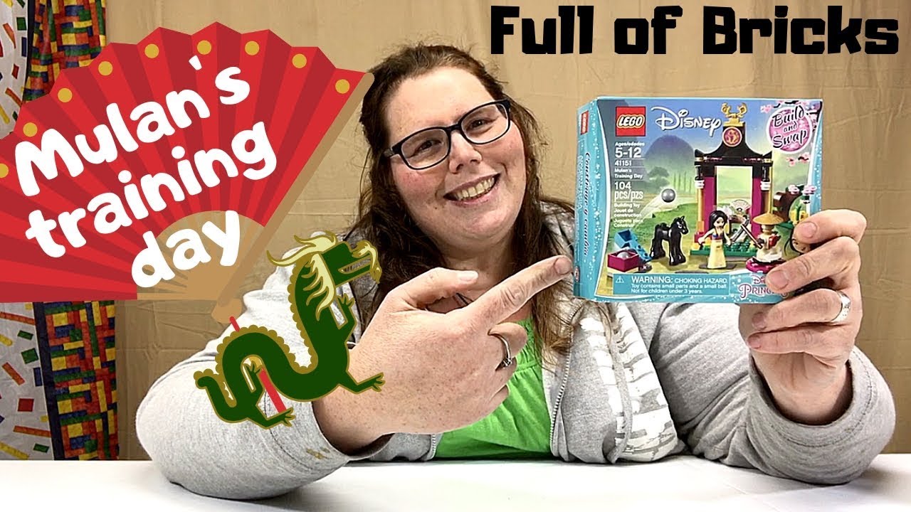 Full of Bricks: Mulan's Training Day (41151)