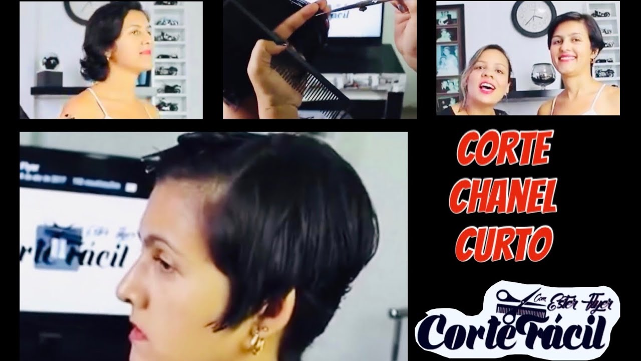 Corte de cabelo feminino curto Channel passo - Ester Flyer
