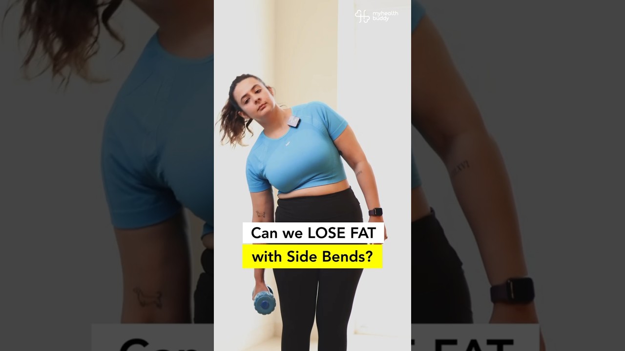 how to lose love handles? Does side bends help 🤔