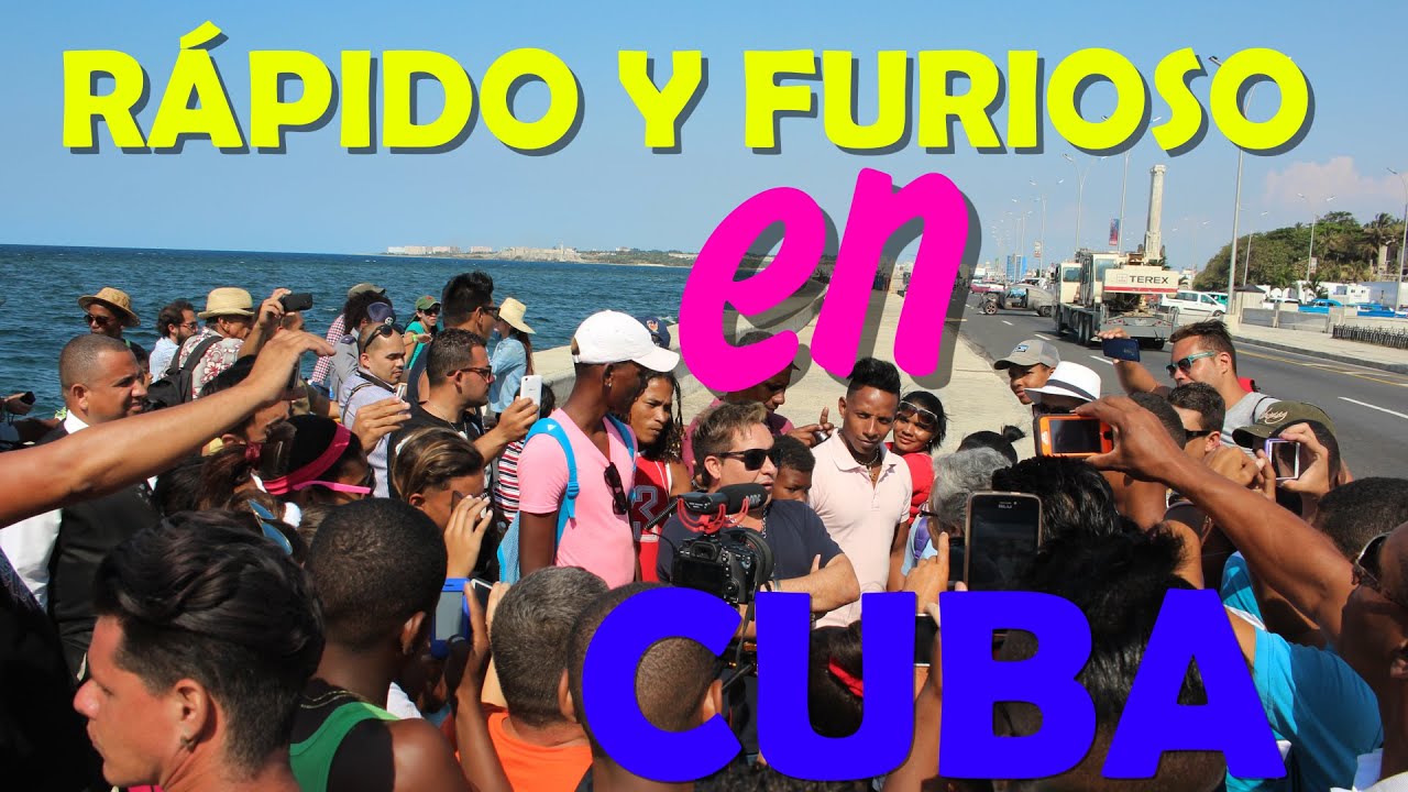 Fast and Furious! R&aacute;pido y Furioso en La Habana, Cuba! #F8 - Robertico Comediante