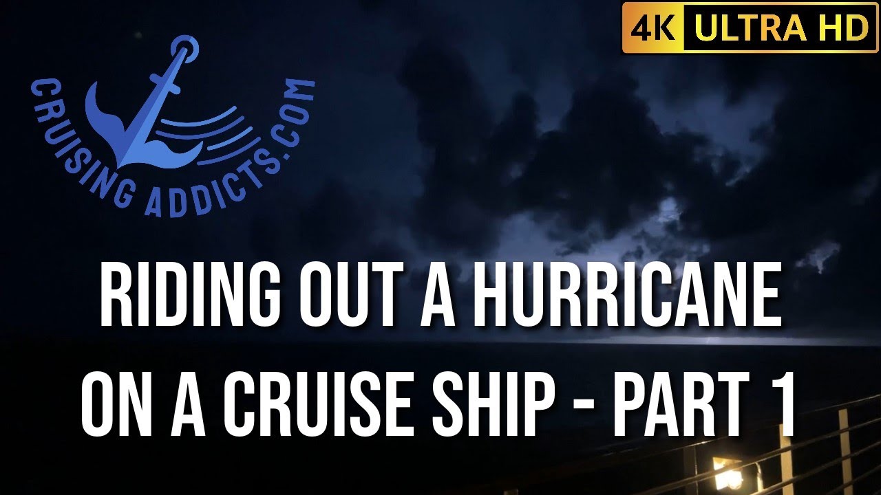 Cruise News - Riding out Hurricane Idalia on the Carnival Elation Cruise Ship - Part 1