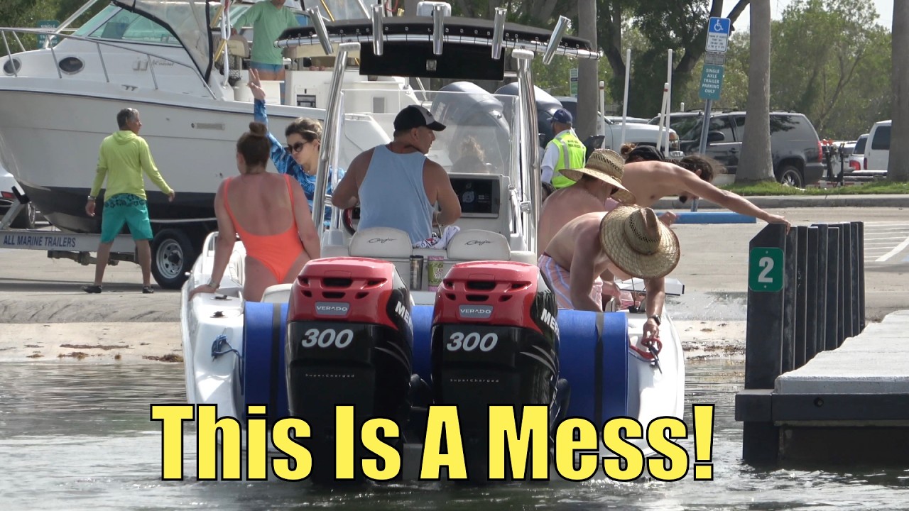 This Turns Into A Mess!! | Miami Boat Ramps