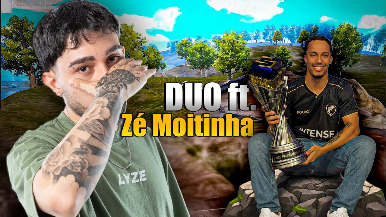 JOGUEI DUO COM O ZÉ MOITINHA | PUBG MOBILE
