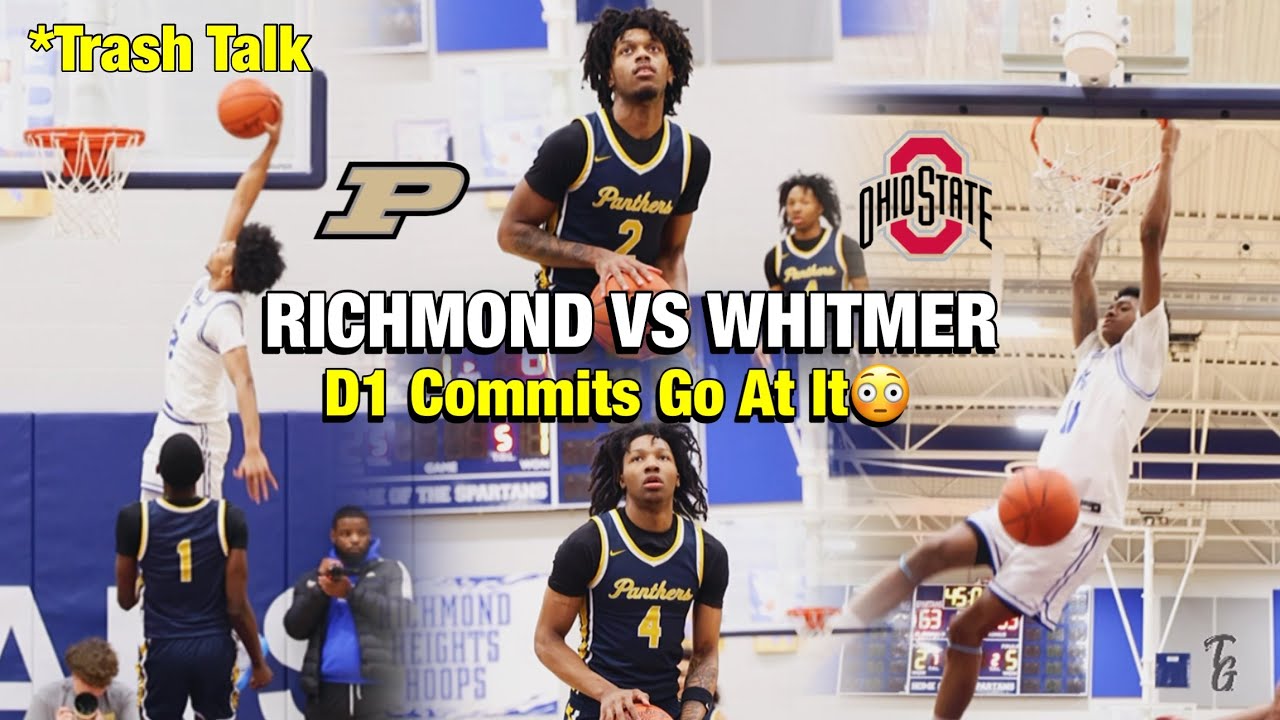 State Champions Richmond Hts Vs Toledo Whitmer | D1 Commits Go At It😳 | CRAZY Game Watch Until End‼️