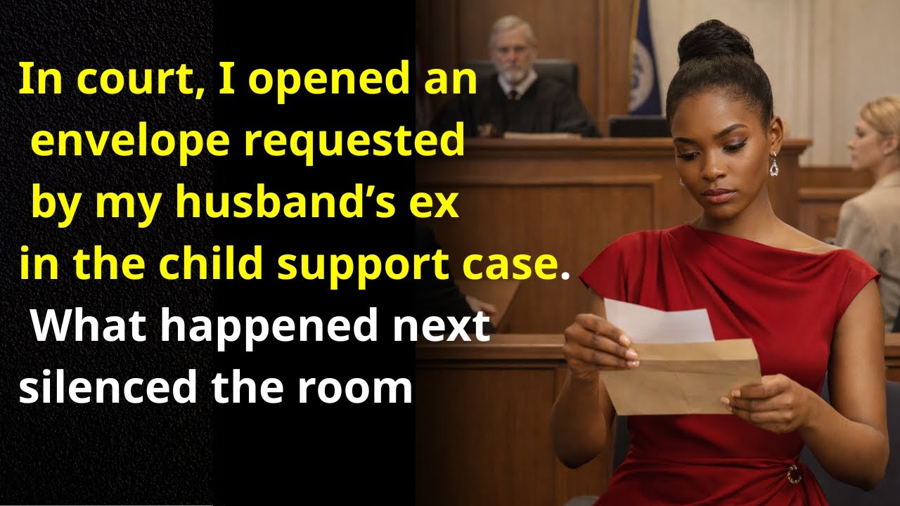 My Husband’s Ex Demanded Support For Two Kids. In Court, I Opened An Envelope—And A Surprise…