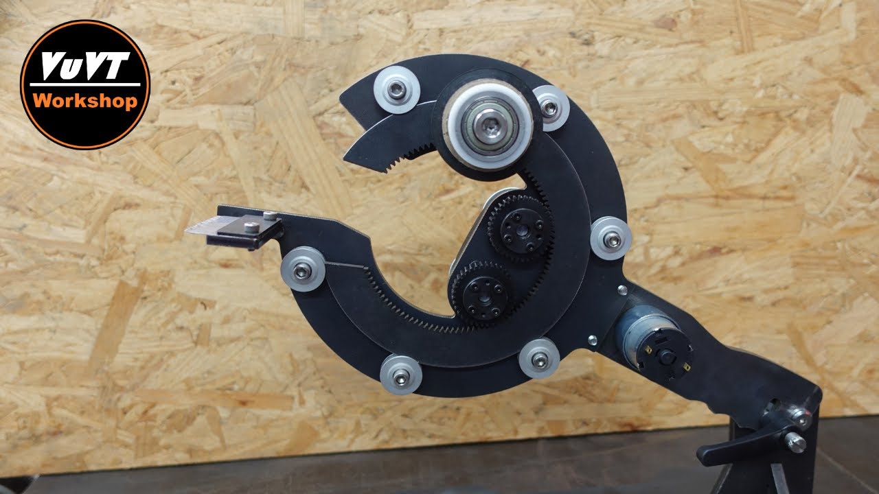 Building a DIY Automatic Cable Wrapping Machine Step by Step