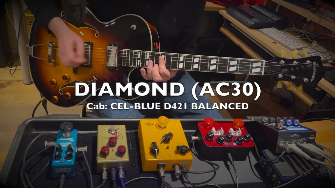 Testing the Boss IR-200 amp and cab sim with overdrive and boost pedals