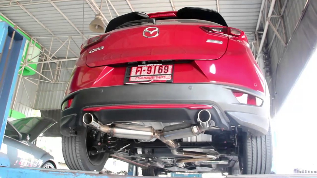 Выхлопная труба Mazda CX 3 SKYACTIV 2.0 | Комплект центральной трубы и глушителя | Выхлопная труб...