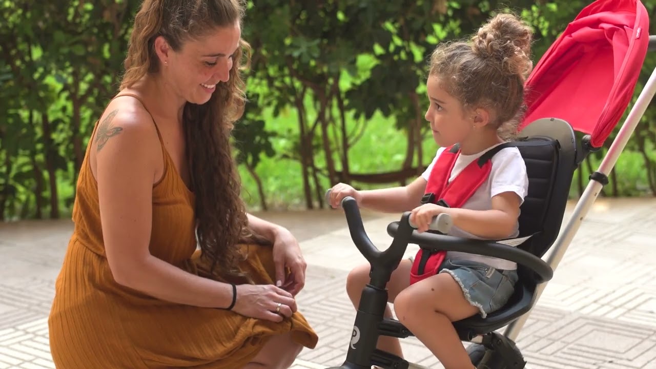 Triciclo plegable QPLAY NOVA RUBBER de QPLAY para niños