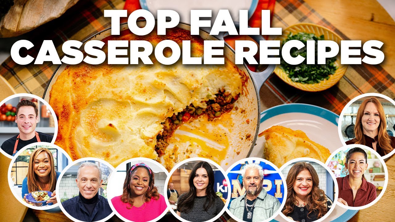 Food Network Chefs' Top Warm & Cozy Fall Casserole Recipe Videos 🌟🧡