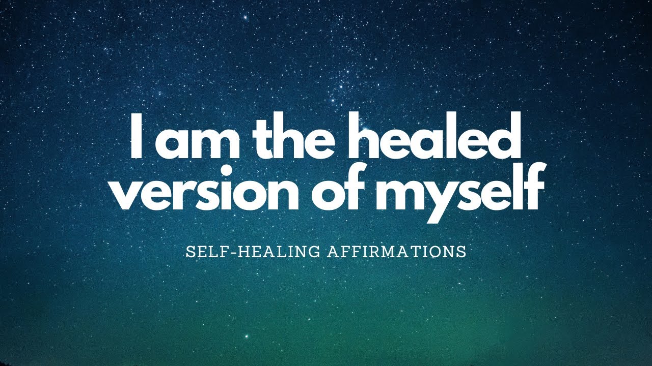 SELF-HEALING AFFIRMATIONS WITH RAIN BACKGROUND #selfhealing #selfconceptaffirmations