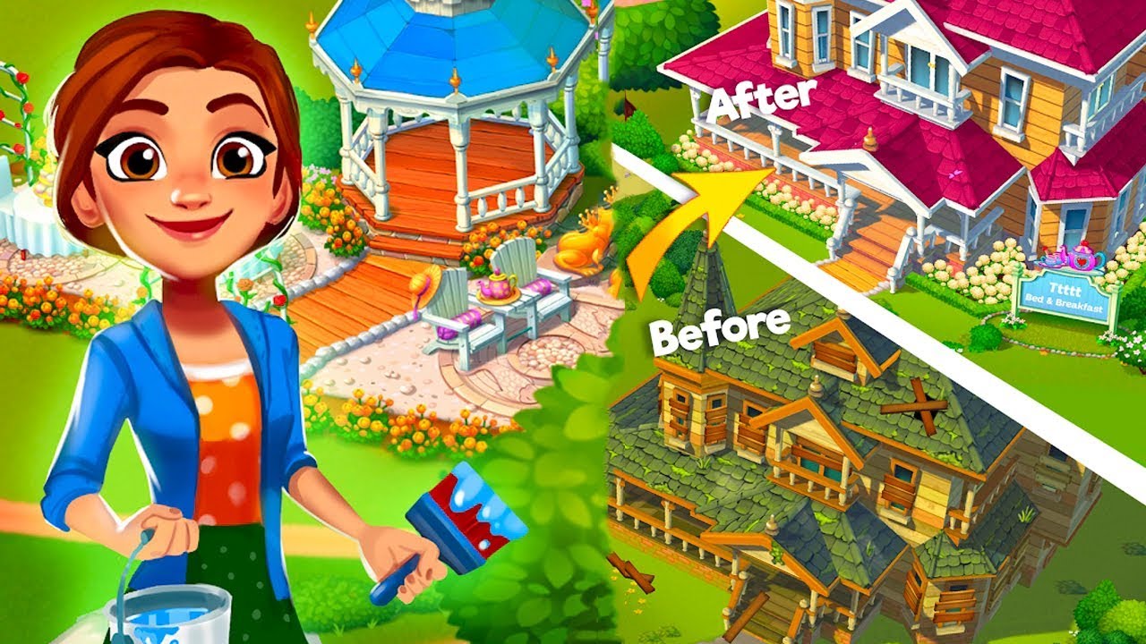 Delicious Bed & Breakfast (by GameHouse) - Android Gameplay