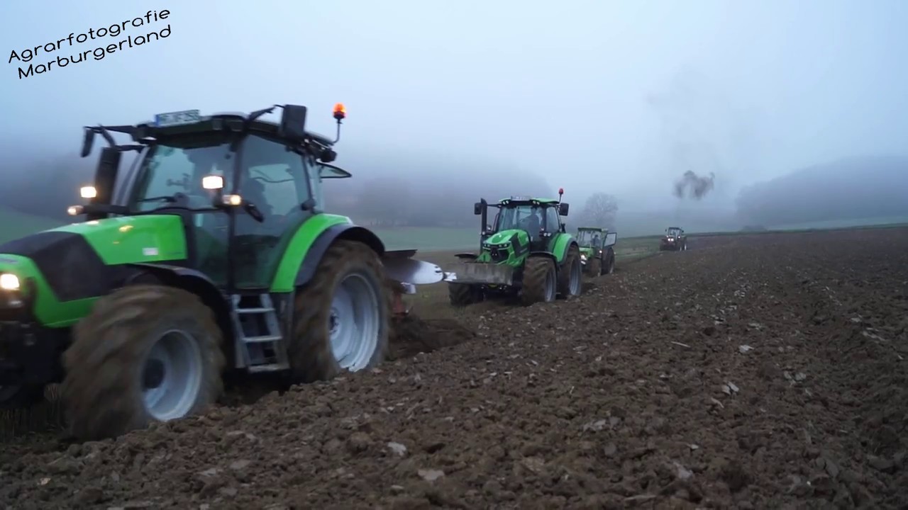 HD II Deutz Fahr Power Pflügen mit 20 Scharen II 13006, 7206, K610, K110,6155R
