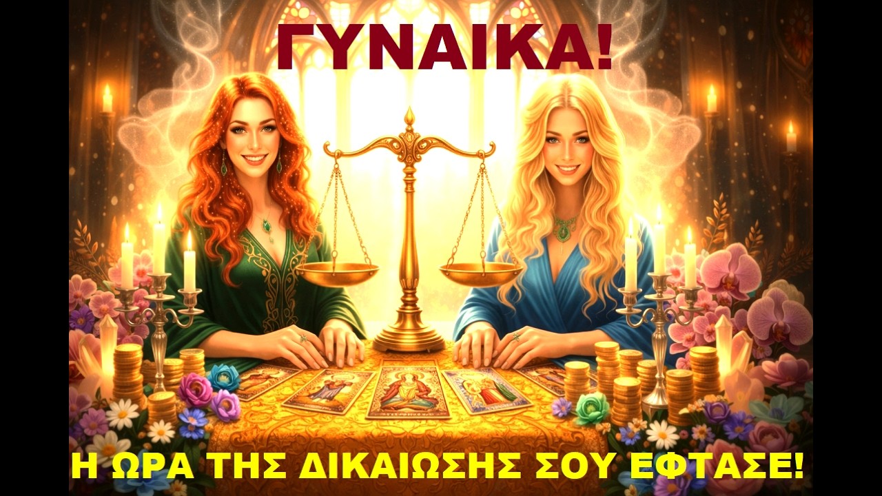 👑 ΓΥΝΑΙΚΑ! Η ΩΡΑ ΤΗΣ ΔΙΚΑΙΩΣΗΣ ΣΟΥ ΕΦΤΑΣΕ!🔮💖💜 @evatarot1111love💜#tarot  #love  #women #womenpower