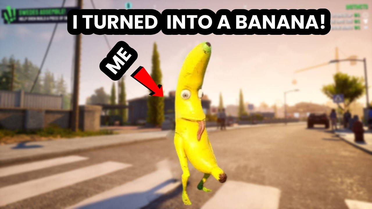 I Blew up an ENTIRE City and became a BANANA in Goat Simulator 3!