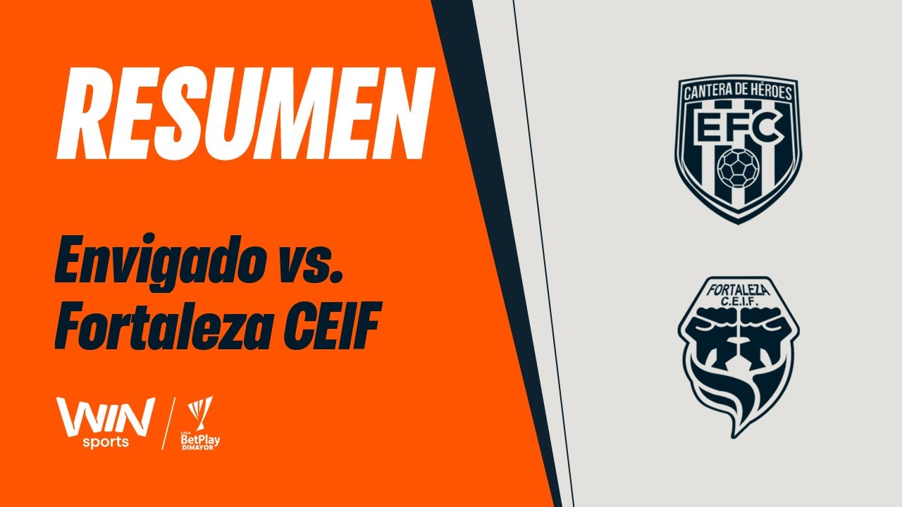 Envigado vs. Fortaleza (resumen y goles) | Liga BetPlay Dimayor 2025-2 | Fecha 1