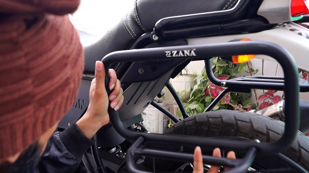 Installing Zana Saddle Stay For Royal Enfield Himalayan | Himalayan Saddle Stay