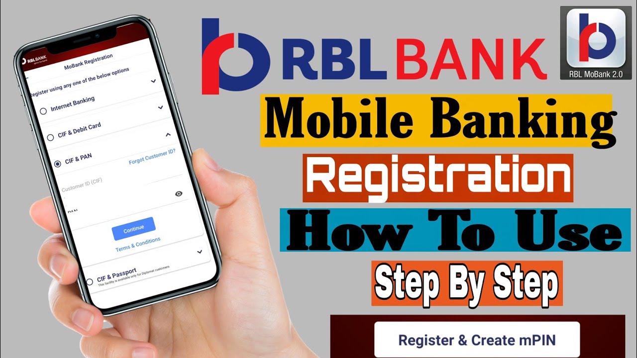 RBL Bank Mobile Banking Registration || How to use RBL Mobile Banking || RBL Mobile Banking