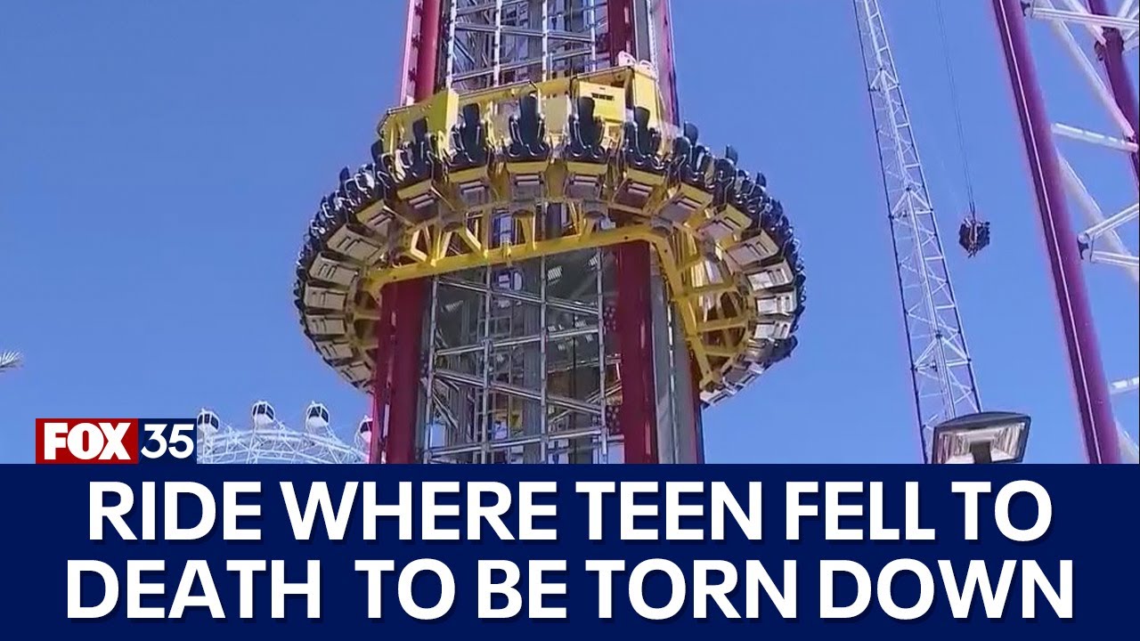 Orlando FreeFall ride to be torn down: Here's what needs to happen first