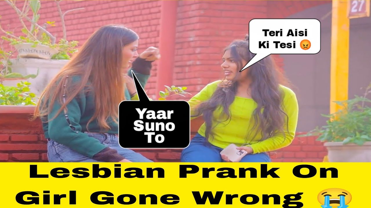 Lesbian Prank On Cute Girl || Ishani Malik Pranks