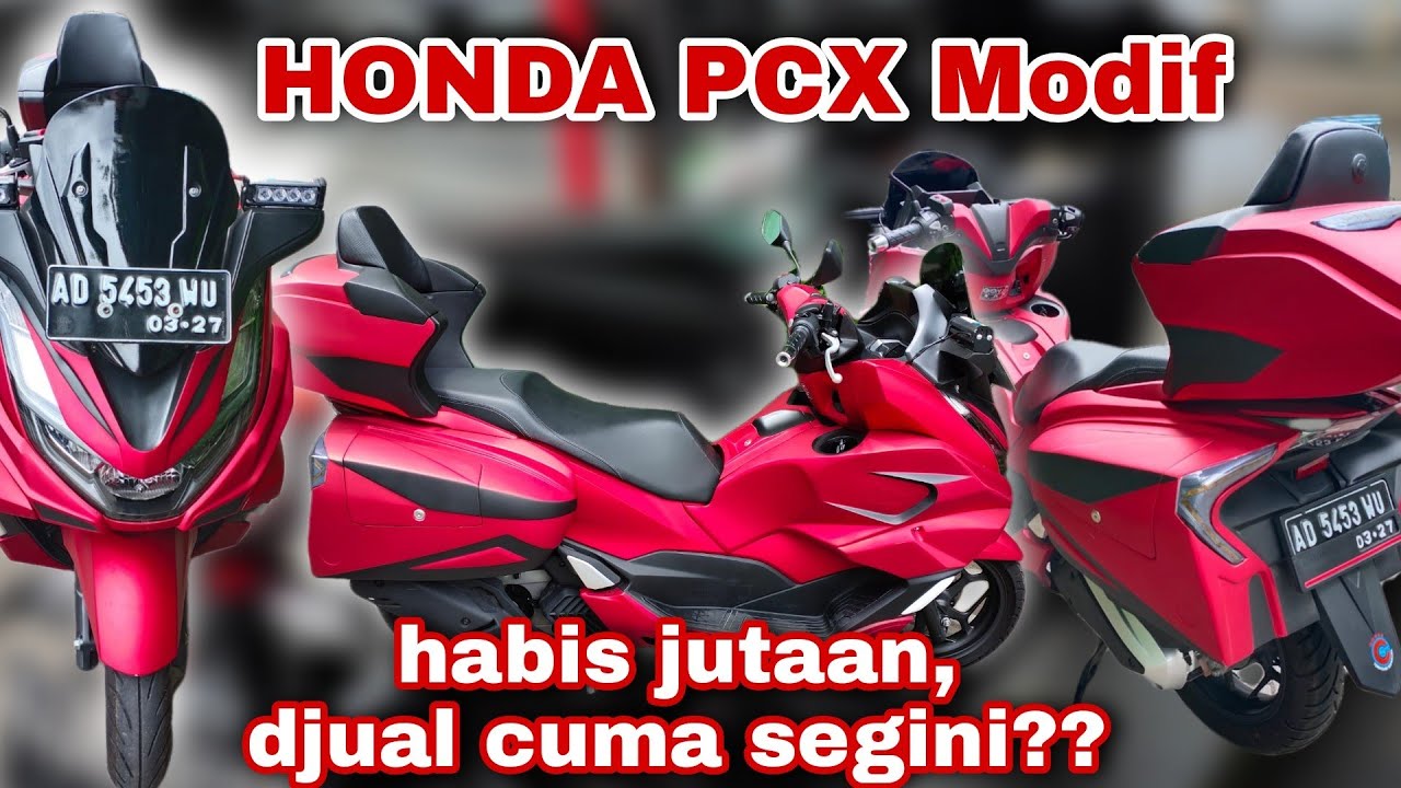 honda pcx modif honda goldwing - ANEKA JASA MOTOR