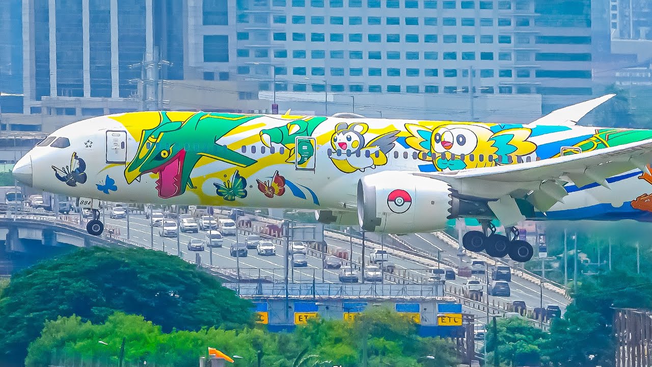 🇵🇭✈️20 Minutes INCREDIBLE MANILA Plane Spotting (MNL/RPLL)