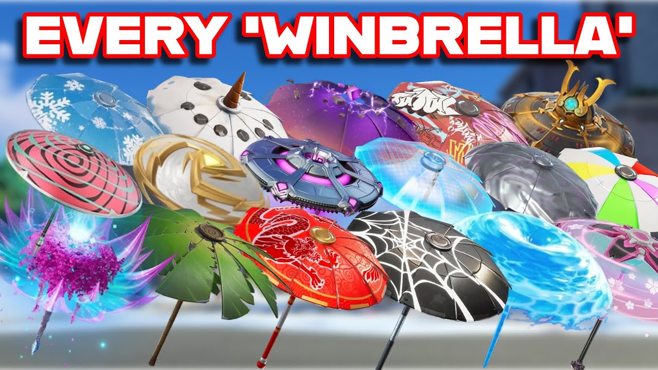 Ranking EVERY VICTORY UMBRELLA In FORTNITE HISTORY From WORST To BEST