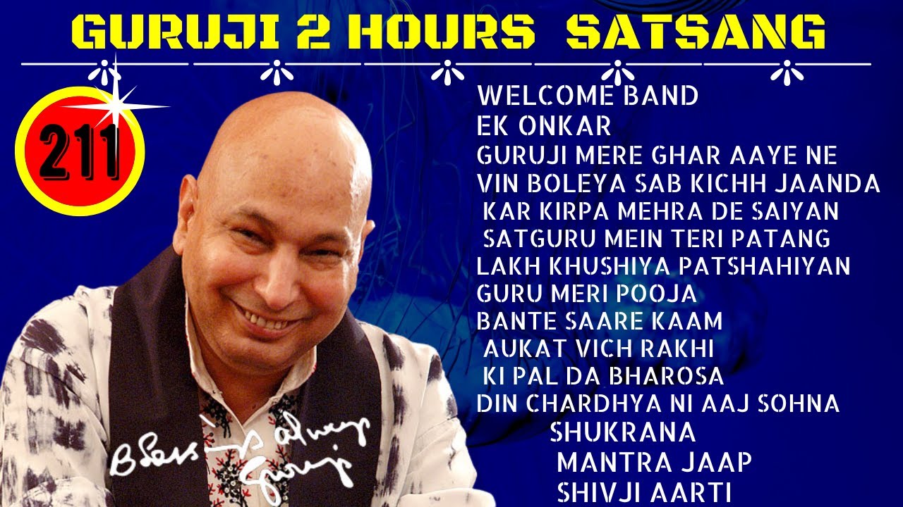 Two Hours GURU JI Satsang Playlist #211🙏 Jai Guru Ji 🙏 Sukrana Guru Ji | GURUJI PARIVAAR LOVERS |