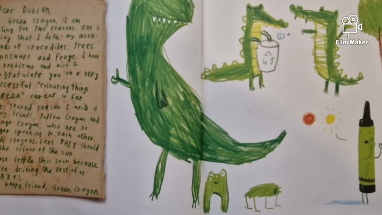 The day the crayons quit written by Drew Daywalt and illustrated by Oliver Jeffers