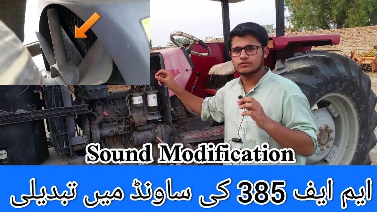Sound Modification of mf 385 | Tractors 44 |