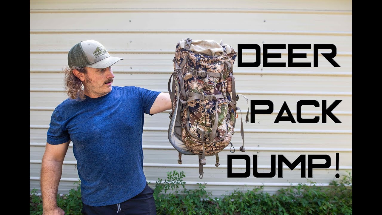 EVERYTHING YOU NEED to Carry in Your DEER HUNTING Bag | Pack DUMP!!