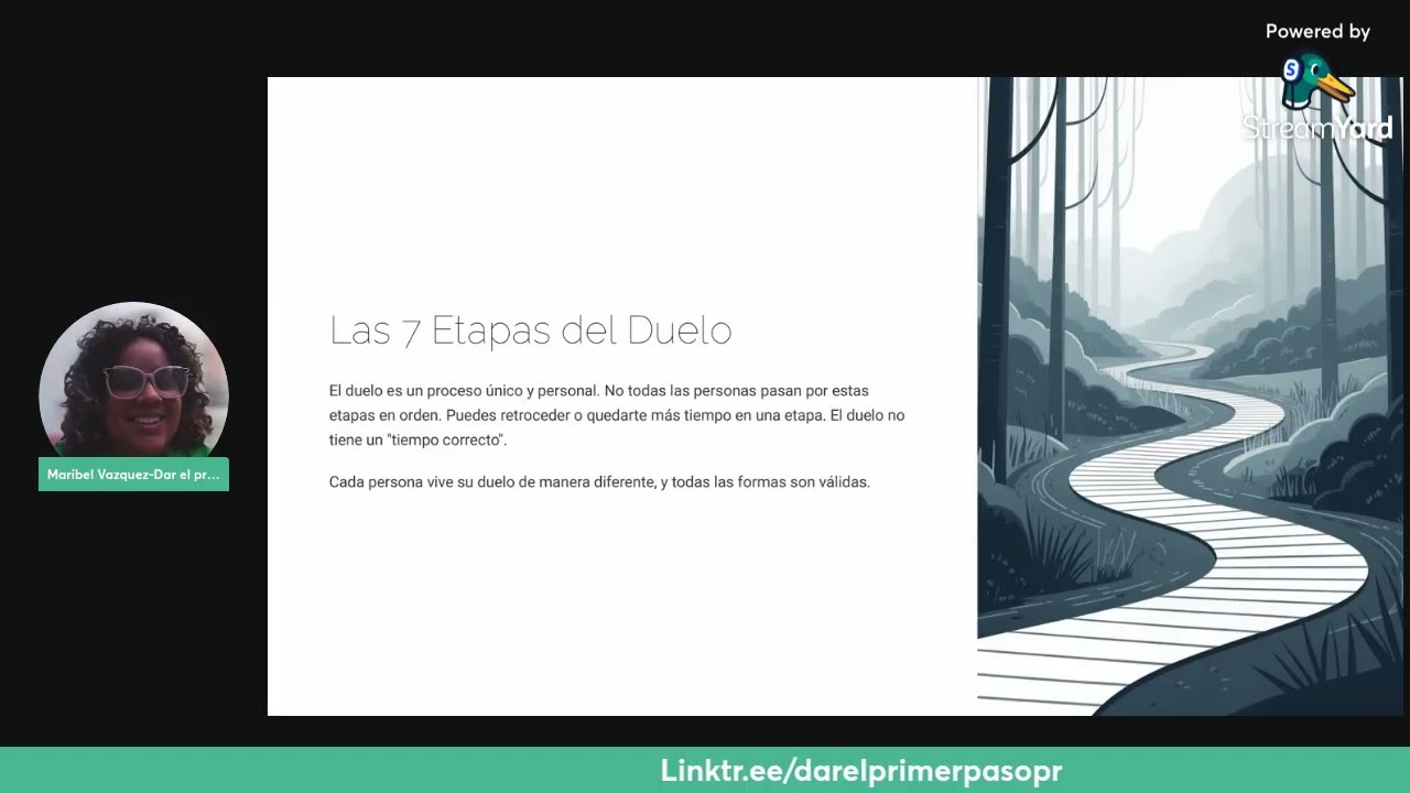 Taller virtual Las 7 etapas del duelo