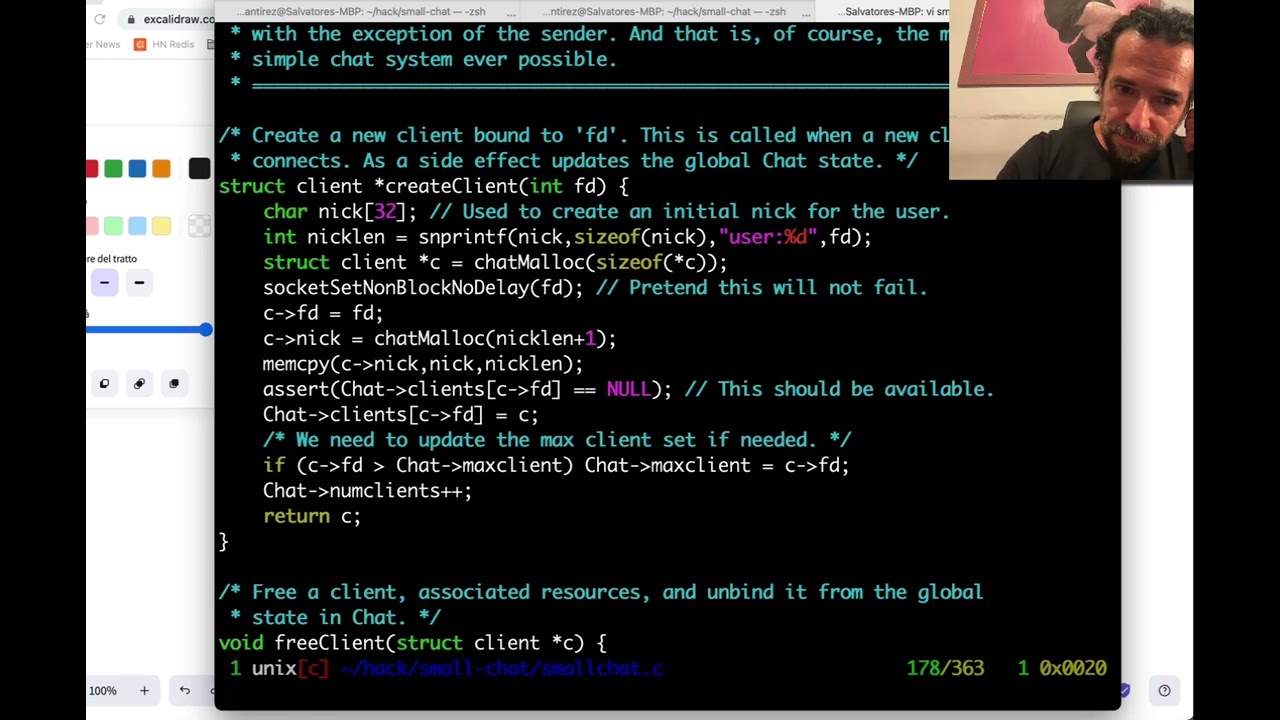 Writing system software 5: Smallchat intro