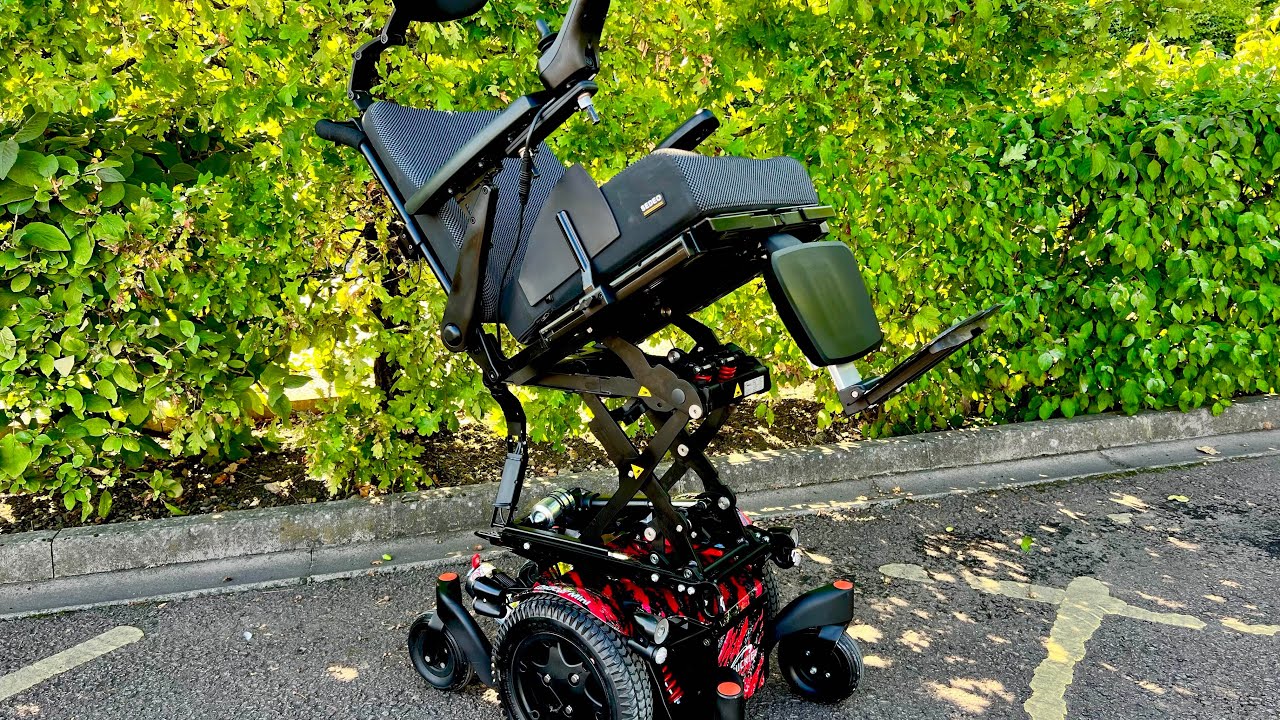 Sunrise Medical Quickie Q300M Mini Electric Wheelchair Powerchair MND Rise And Tilt Chair