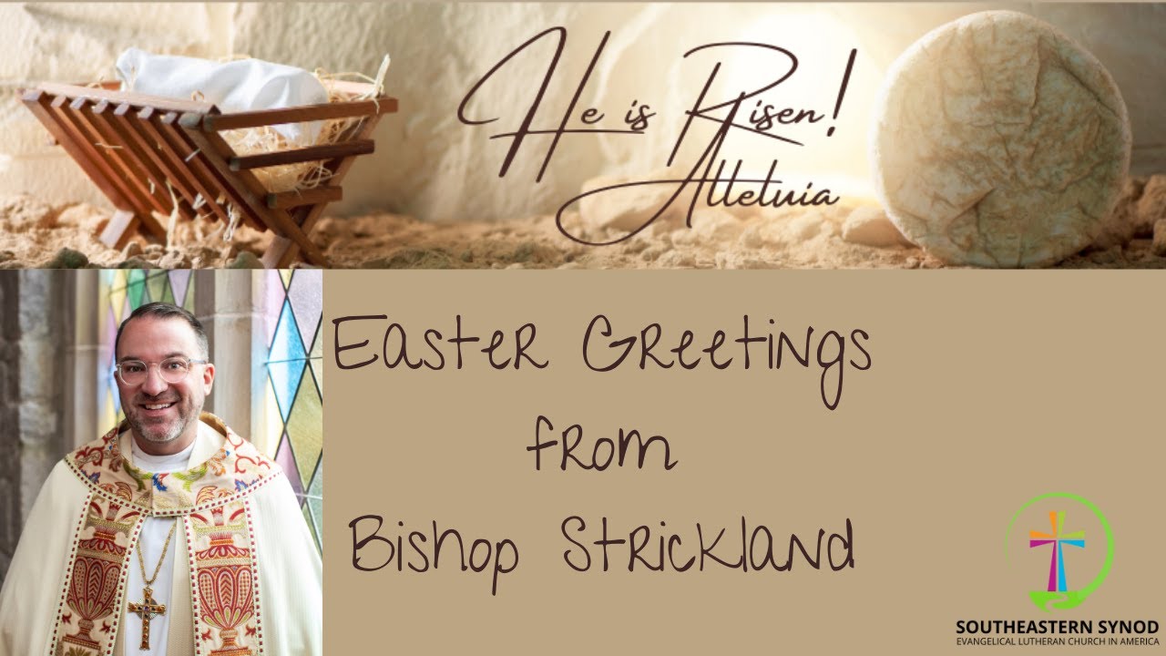 2025 Bishop Strickland EASTER Greetings
