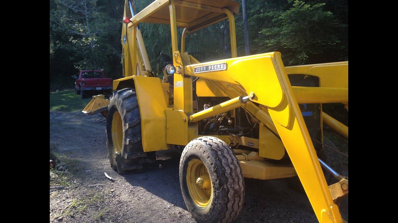 John Deere 410 Project