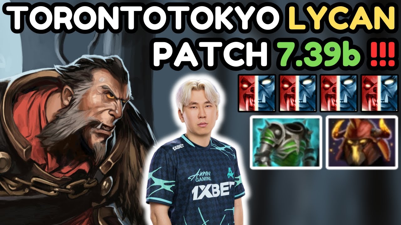 🔥 NEW PATCH 7.39b - Torontotokyo LYCAN Offlane Gameplay 🔥 - Dota 2 Offlane