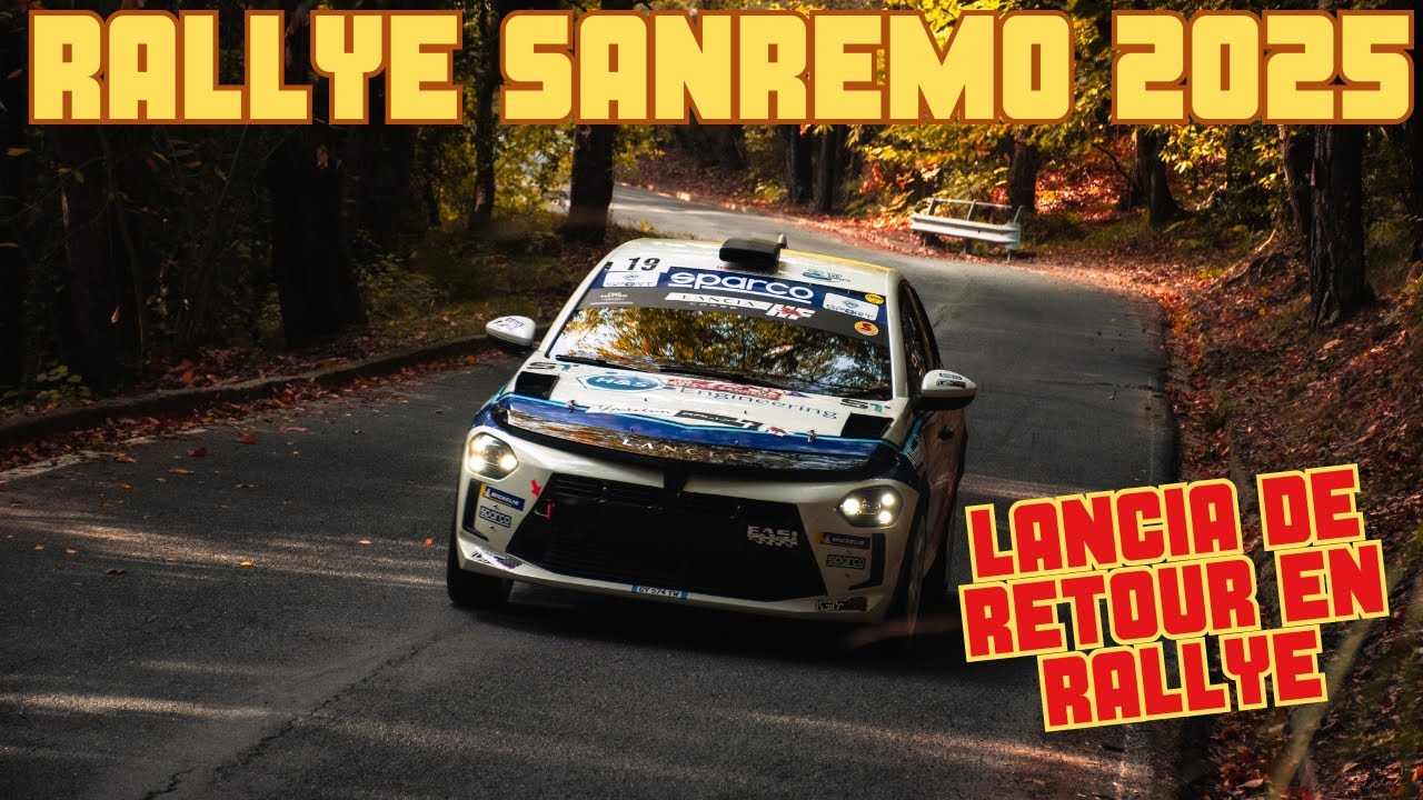 RALLYE SANREMO 2025 - SAN ROMOLO ES6, PADDOCK ET PODIUMS