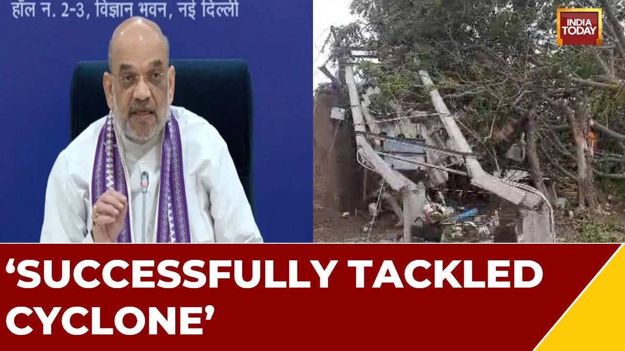 Have Minimised Cyclone Damage, Successfully Tackled Cyclone': Home Minister, Amit Ahah
