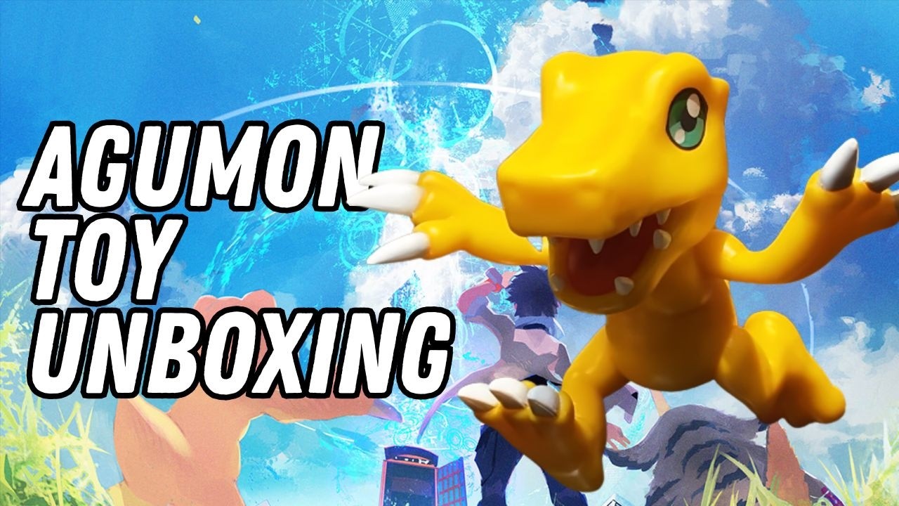 AGUMON DIGIMON WORLD UNBOXING