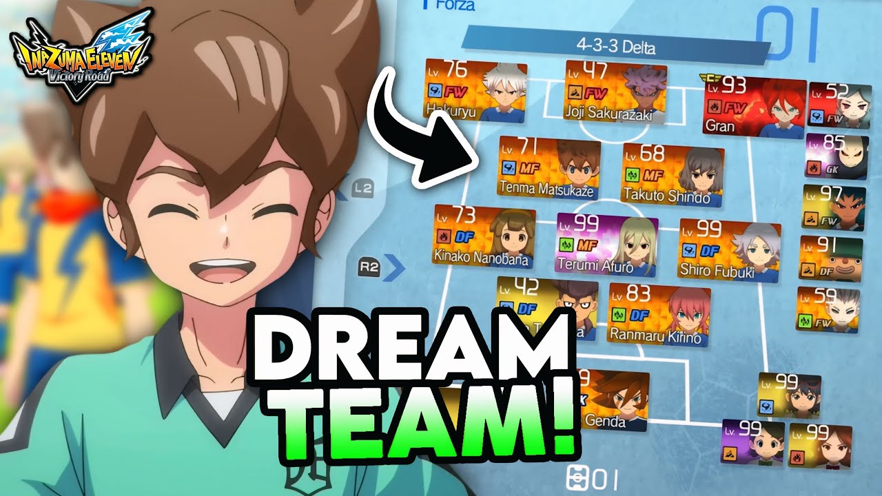 How To BUILD *YOUR DREAM TEAM* in Inazma Eleven Victory Road!🤩 (Full Guide)