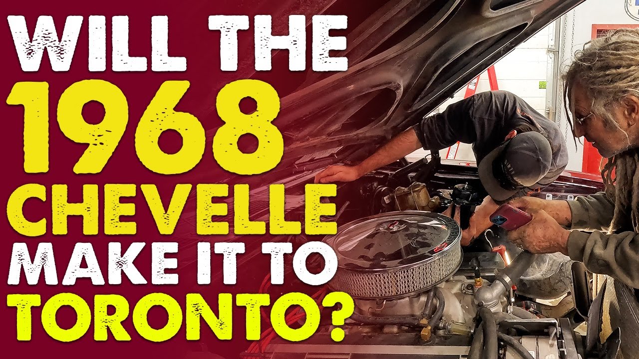 The 1968 Chevelle is FINALLY ready for the Cross Country road trip to Motorama in Toronto!
