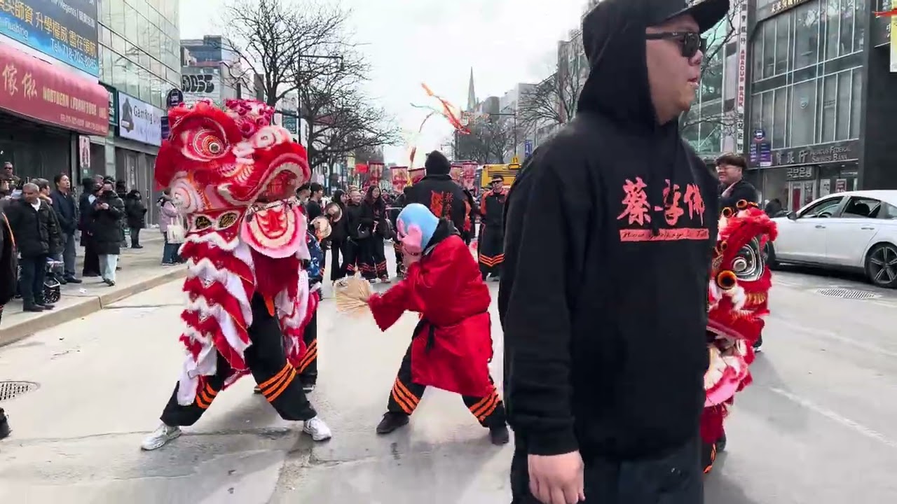 纽约法拉盛福马迎春游行