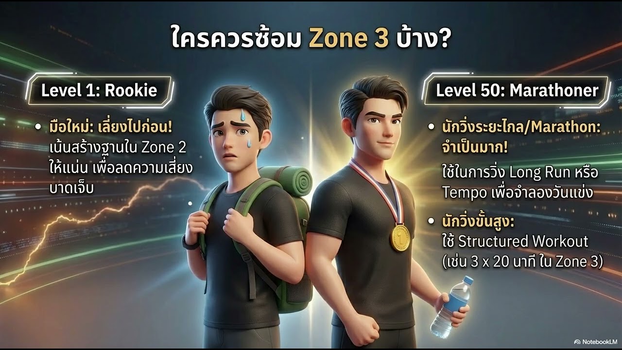 วิ่งโซน 3 กับดักหรือทางลัดสู่ความเร็ว