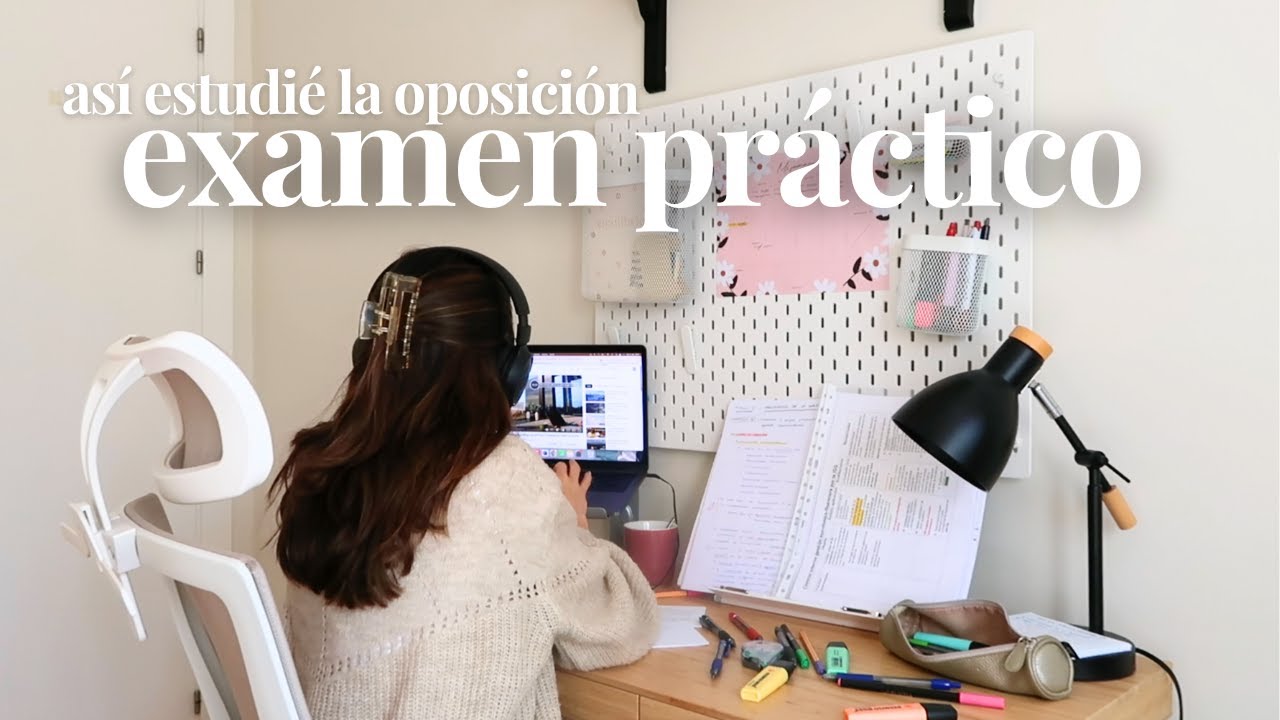 Así estudié la oposición: EXAMEN PRÁCTICO 📑 | Cómo preparar supuestos y preguntas de desarrollo!