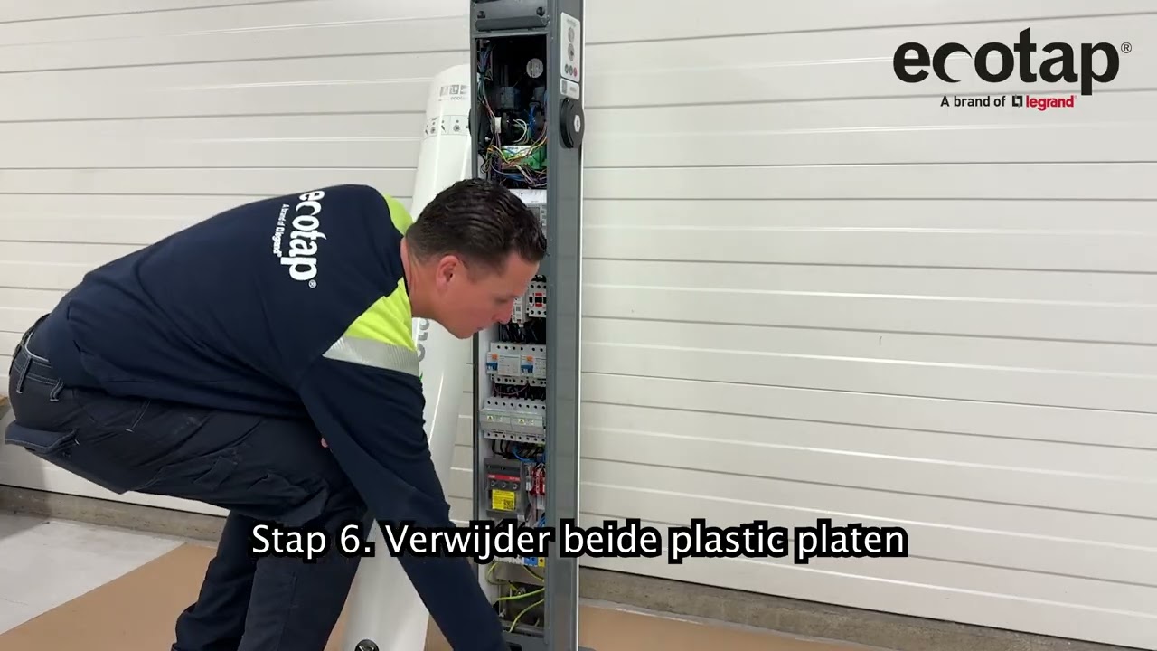 Ecotap Duo- Aardlekschakelaar omzetten.