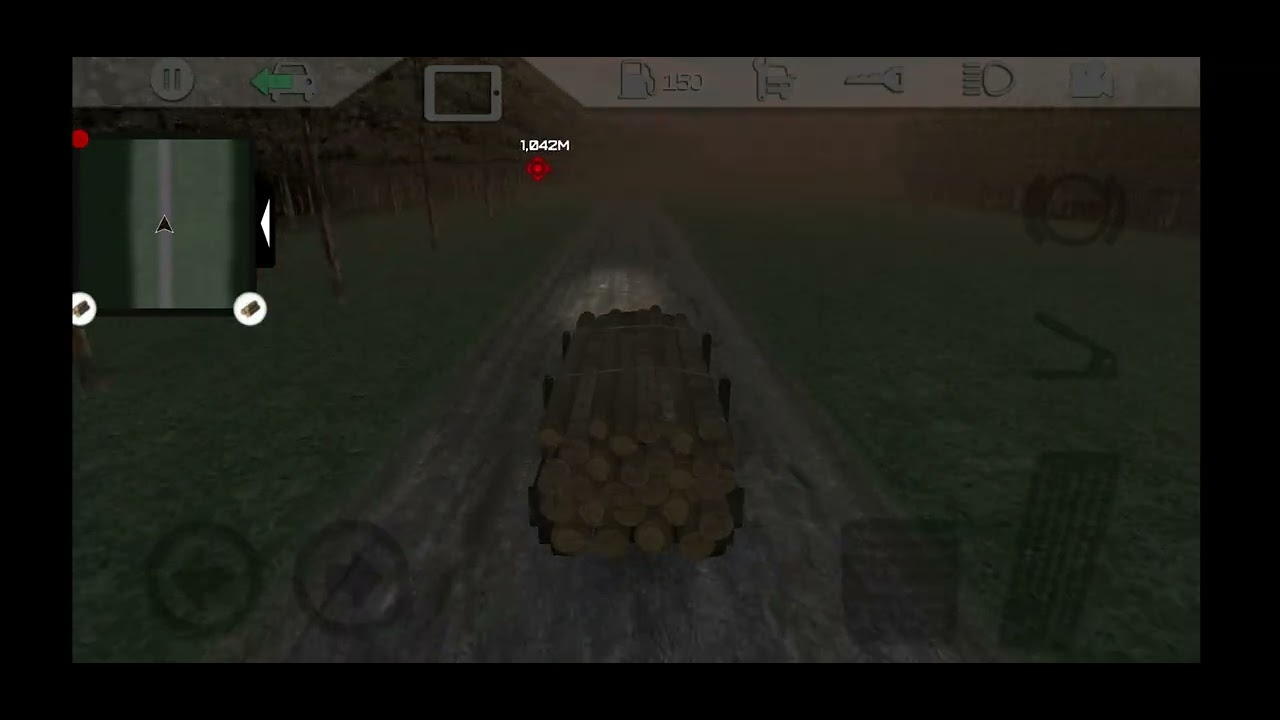 Russian SUV работаю лесоперевалкам на зилке 157