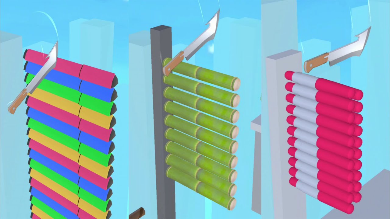 Almost Cut! Very Satisfying And Relaxing ASMR Slicing Game