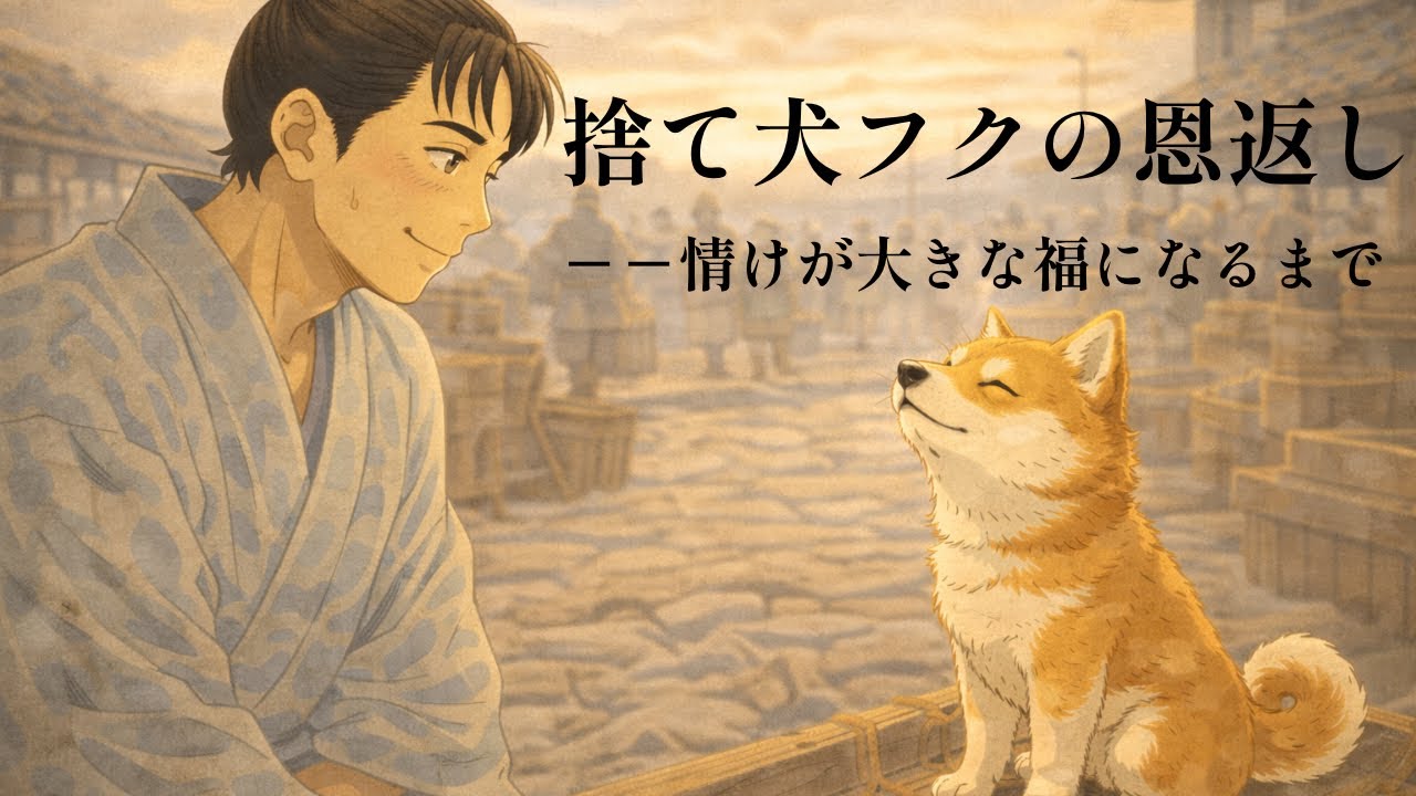 捨て犬フクの恩返し -情けが大きな福になるまで-